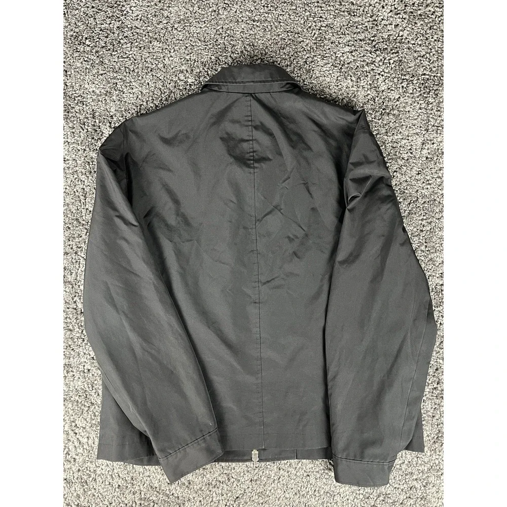 Banana Republic Mens Full Zip Black Tech Softshell Jacket XL